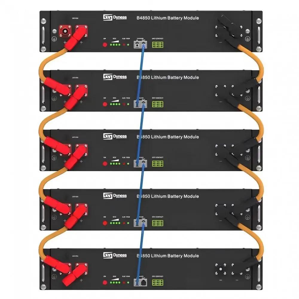 Акумулятор LiFePO4 DYNESS 9.6 кВт 48V/200Ah з BMS для системи енергозабезпечення будинку, квартири