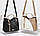 Модна жіноча сумка на плече з брелоком, фото 5