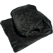 Бутилочний плюшевий чохол на гумці для косметологічних кушеток, багаторазовий, в салони краси, масажні кабінети, фото 4