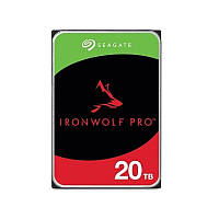 Накопичувач HDD SATA 20.0TB Seagate IronWolf Pro 7200rpm 256MB (ST20000NT001)