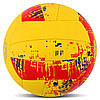 М'яч волейбольний LEGEND VB-4071 №5 PU жовто-червоний волейбольний м'яч, фото 3