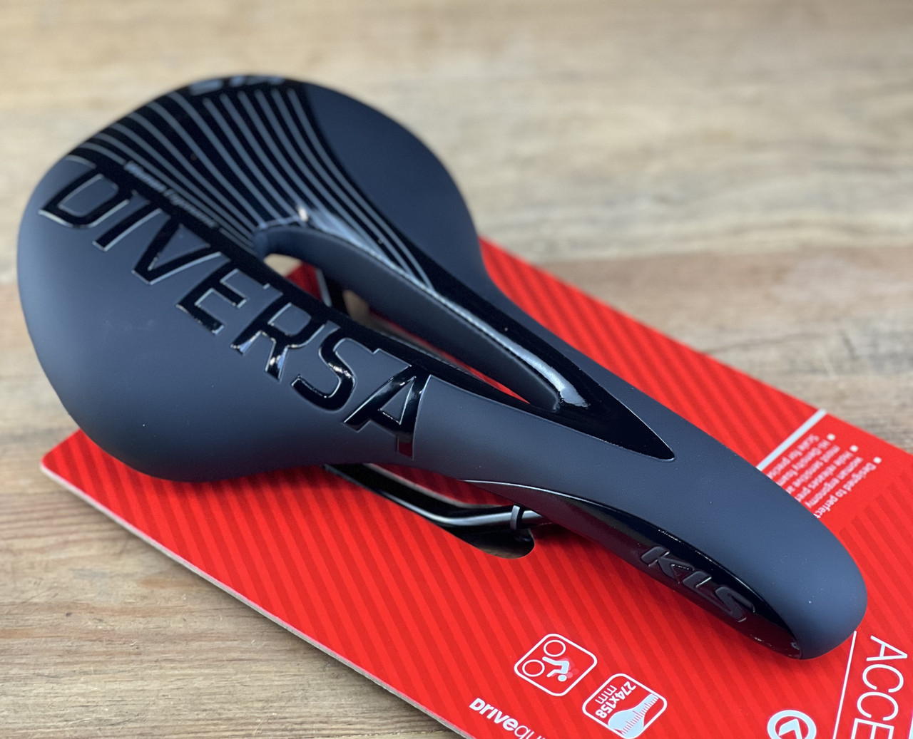 Сідло для велосипеда KLS DIVERSA, black, фото 1