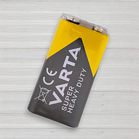Батарейка сольова Varta Super Heavy Duti крона 6F22, 9V