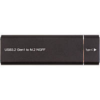 Зовнішня кишеня PowerPlant для SSD M.2 SATA USB3.2 (HC380305)