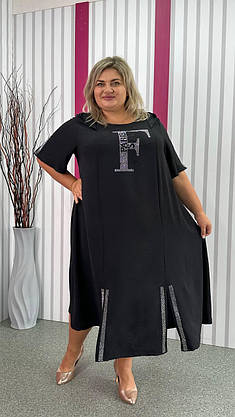 Ошатна легка сукня з капюшоном "Джаміля" 62-64 66-68 70-72 74-76, фото 4