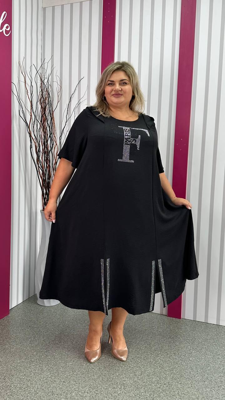 Ошатна легка сукня з капюшоном "Джаміля" 62-64 66-68 70-72 74-76