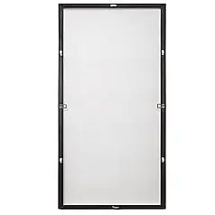 Москітна сітка з внутрішнім кріпленням для вікон, дверей, на балкон, лоджію Чорний