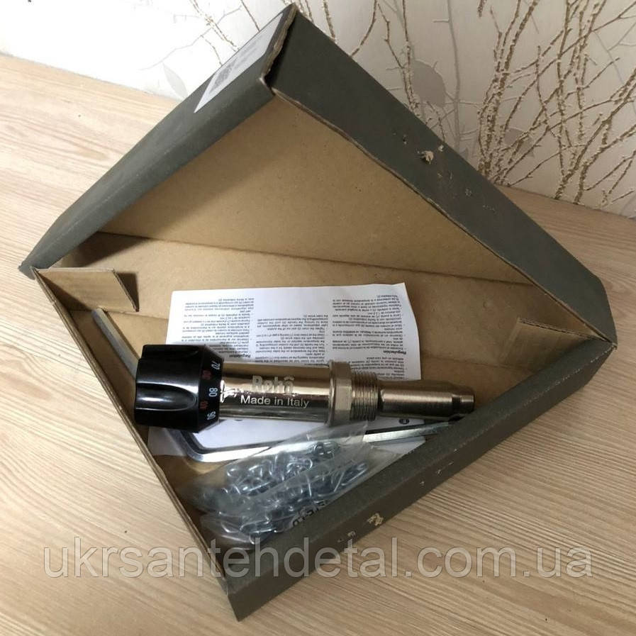 Регулятор тяги твердопаливного котла Roho Regulus RT4 RT3 (Італія) автоматіка з цепком механічна котла, фото 1
