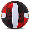 М'яч волейбольний Composite Leather HARD TOUCH VB-4049 №5 PU червоно-чорний волейбольний м'яч, фото 3