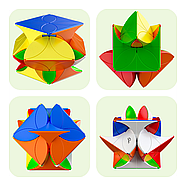 Clover Cube Plus 2x2 QiYi MoFangGe - Головоломка Клевер Куб Плюс 2х2, фото 10