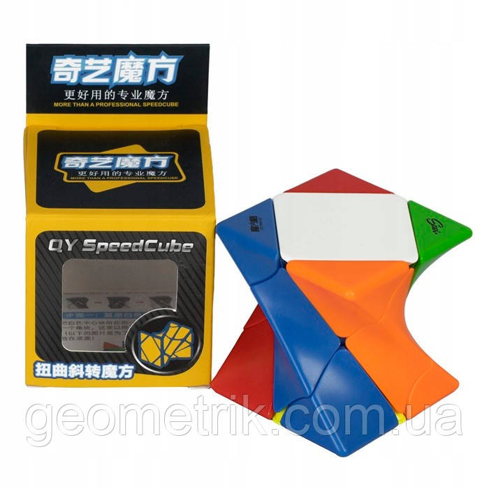 QiYi MoFangGe Twisty Skewb - Головоломка Твісті Скьюб - Скручений Скьюб, фото 1