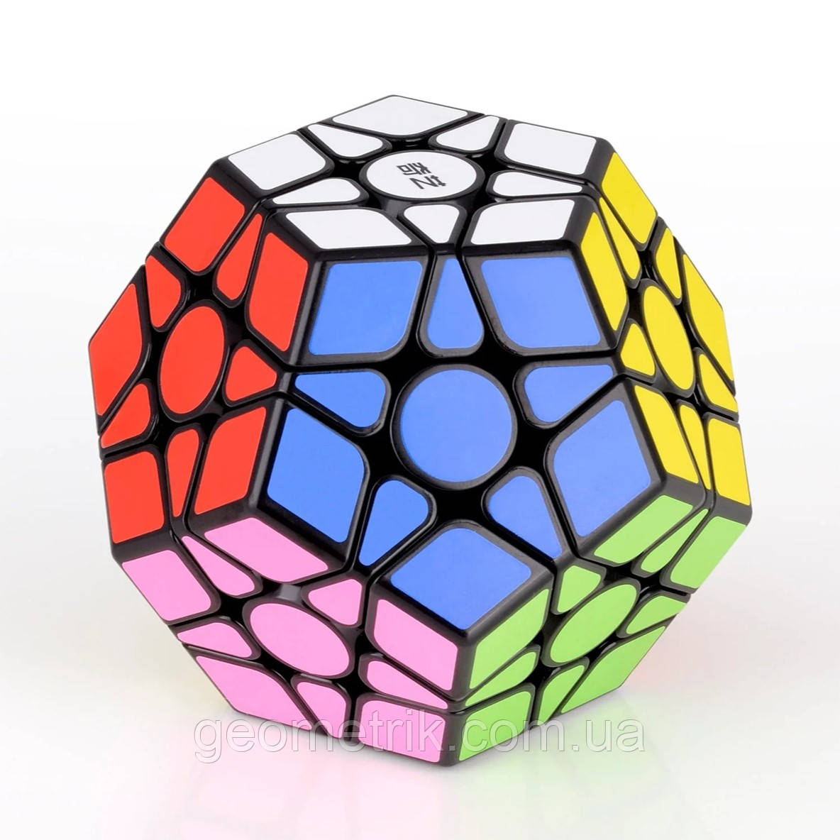 Мегамінкс QiYi MoFangGe - QiHeng W Megaminx black, фото 1