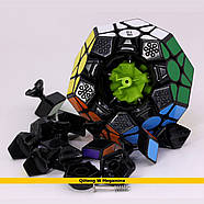 Мегамінкс QiYi MoFangGe - QiHeng W Megaminx black, фото 7