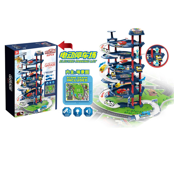 Гараж 660-A327 6поверх., ліфт, вертоліт, машин., фото 1