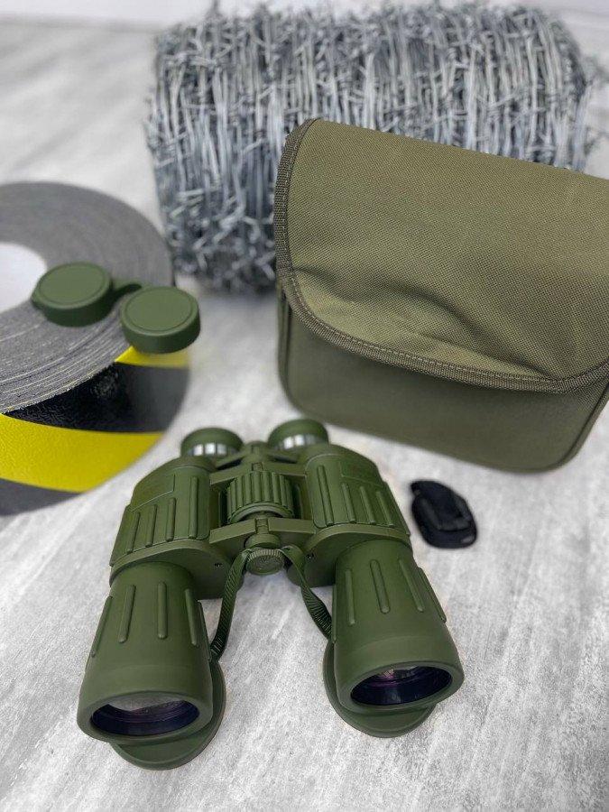 Бінокль десятикратний seeker Army 10x50WA, фото 1