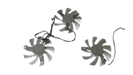 Вентилятор (кулер) Palit 53938 для відеокарти RTX 3060 Ti 3070 3070Ti 3080 3080Ti GameRock комплект 3шт (TH8015S2H-PC001), фото 2