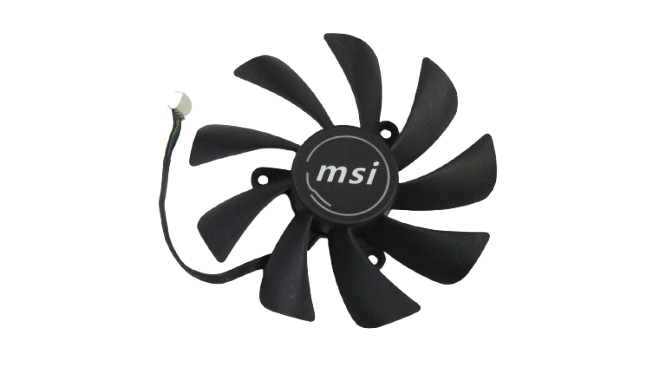 Вентилятор (кулер) Power Logic 34717 для відеокарти MSI ITX GTX 1060 1шт (PLD09210S12HH)