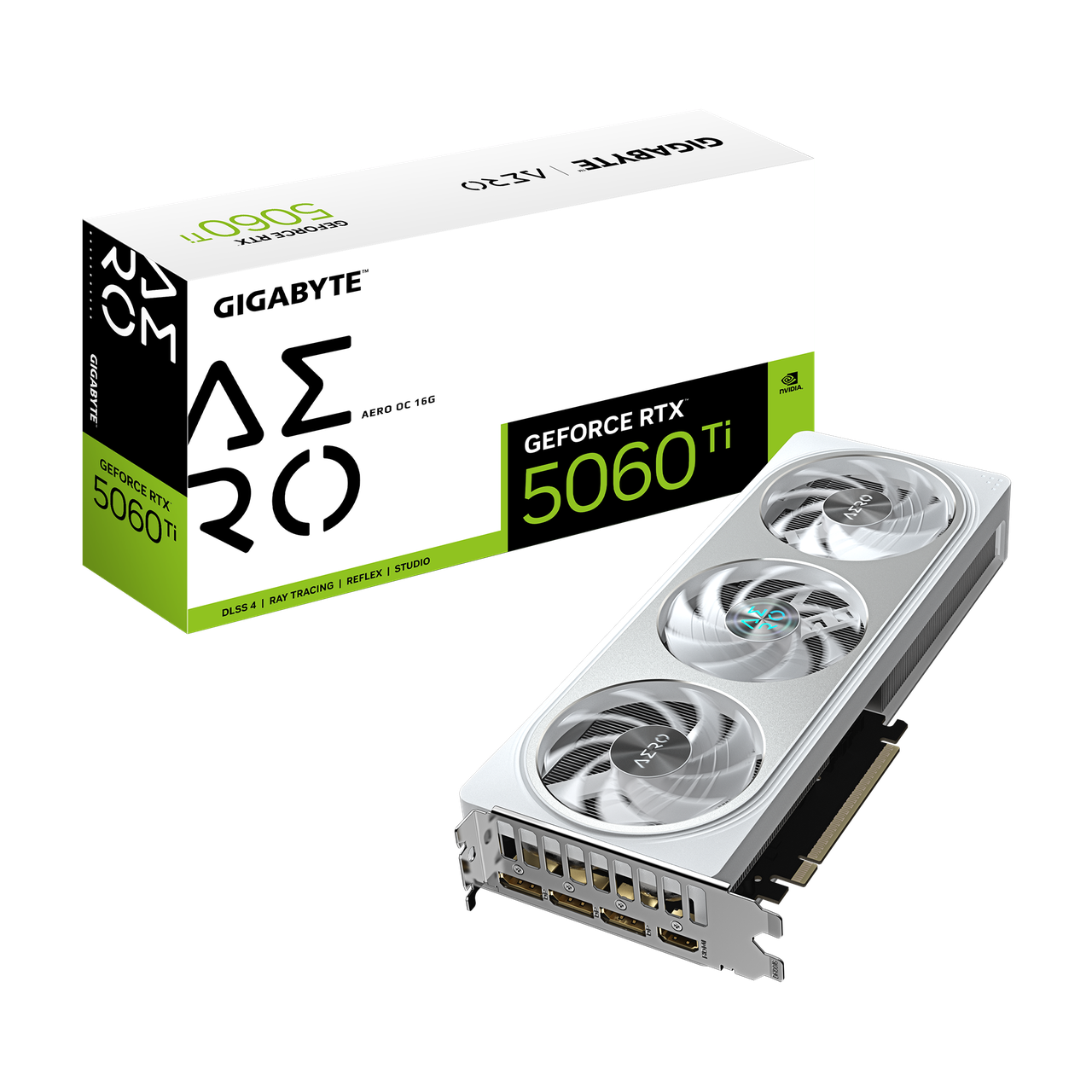 Відеокарта GeForce RTX 5060 Ti 16GB Gigabyte Aero OC (GV-N506TAERO OC-16GD)