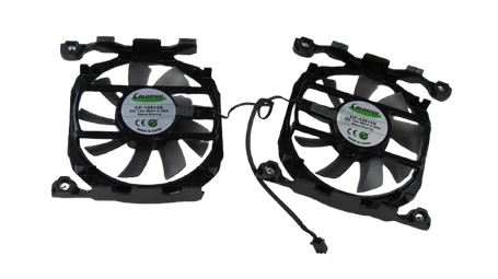 Вентилятор (кулер) Colorful 32225 для відеокарти Inno3D Twin X2 GTX 1070 / 1070 Ti комплект 2шт (CF-12815S), фото 2