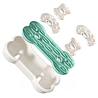 Миска для годування собак у формі кісточки із силіконовим килимком Henry Cary, фото 3