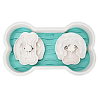 Миска для годування собак у формі кісточки із силіконовим килимком Henry Cary, фото 4