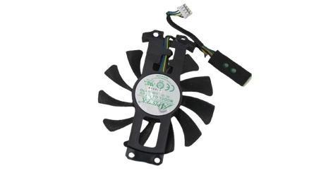 Вентилятор (кулер) Apistek 54218 для відеокарти Zotac GTX 960/970/980/1060 1шт (GA81S2U), фото 2