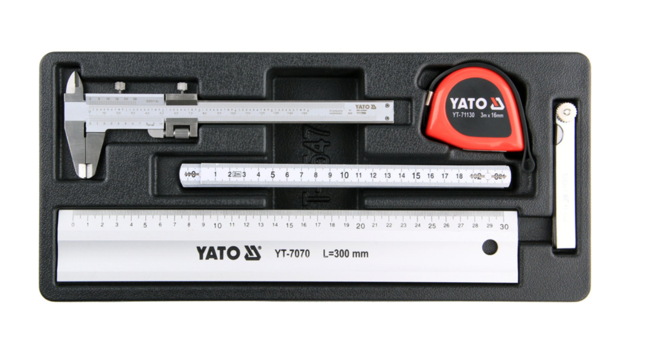 Вклад до інструментальної шафи YATO вимірювальні інструменти 5 шт YATO YT-55474
