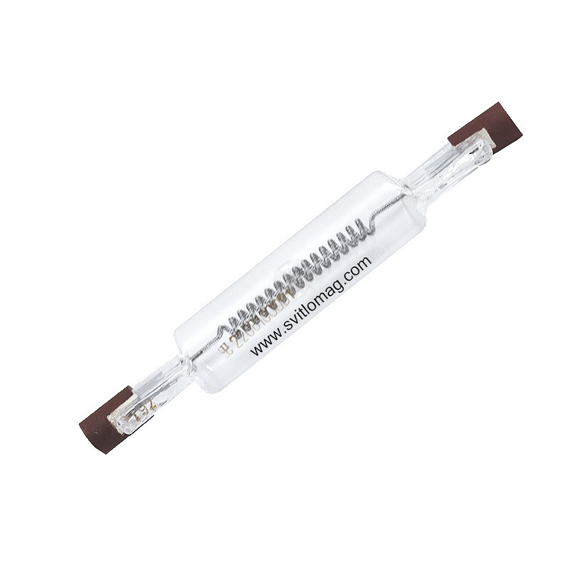 Лампа кварцова галогенна малогабаритна КГМ 220-1000-1 ЛИСМА R7s, фото 1