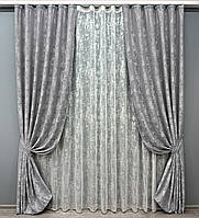 Готовые наборы штор с тюлем