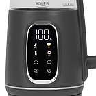 Електричний чайник Adler AD 1305 сірий, скляний, LED, з контролем температури, 1.7 л, фото 3