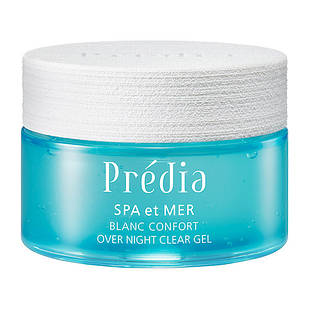 Kose Predia Spa et Mer Blanc Comfort Overnight Clear Gel Нічний зволожувальний гель для обличчя, 100 г