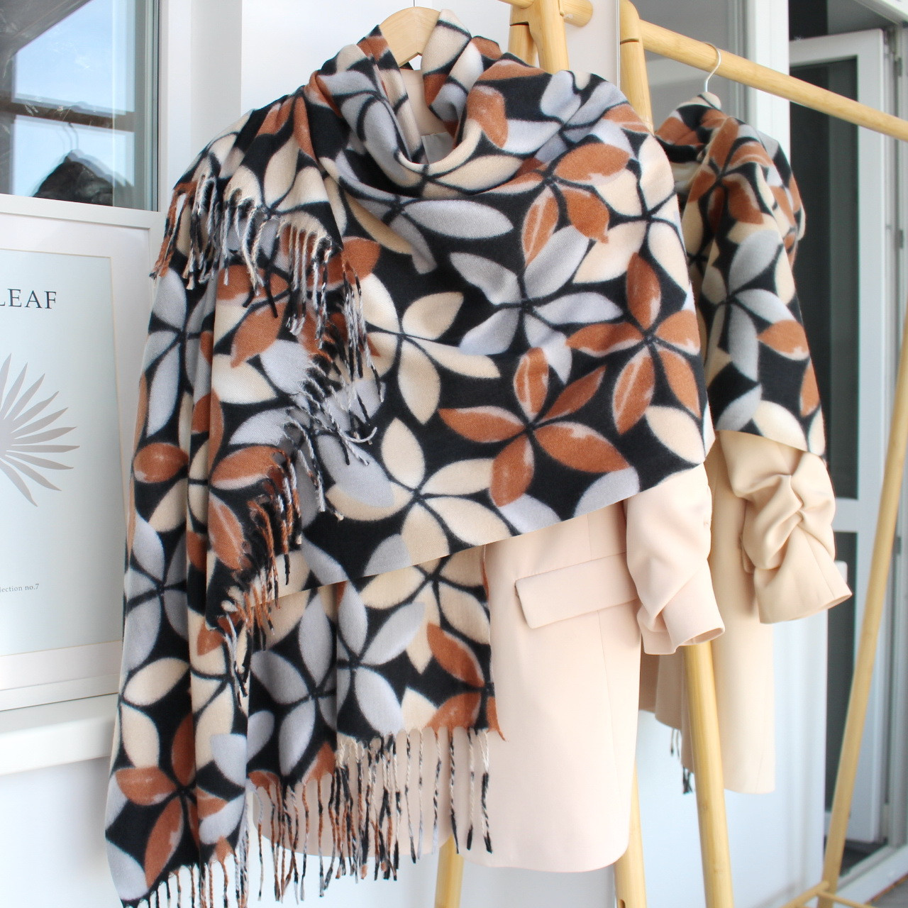 Шарф кашеміровий Cashmere 108007, фото 1