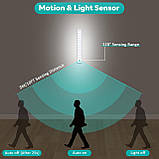 Кухонні світильники Forepin Under Cabinet, 3шт. 40 світлодіодних світильників з датчиком руху з магнітною смугою, 20 см USB, фото 3