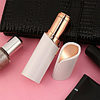 Жіночий тример для обличчя у формі губної помади, від USB, Flawless/Каманний епілятор, фото 8