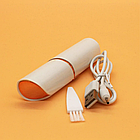 Жіночий тример для обличчя у формі губної помади, від USB, Flawless/Каманний епілятор, фото 9