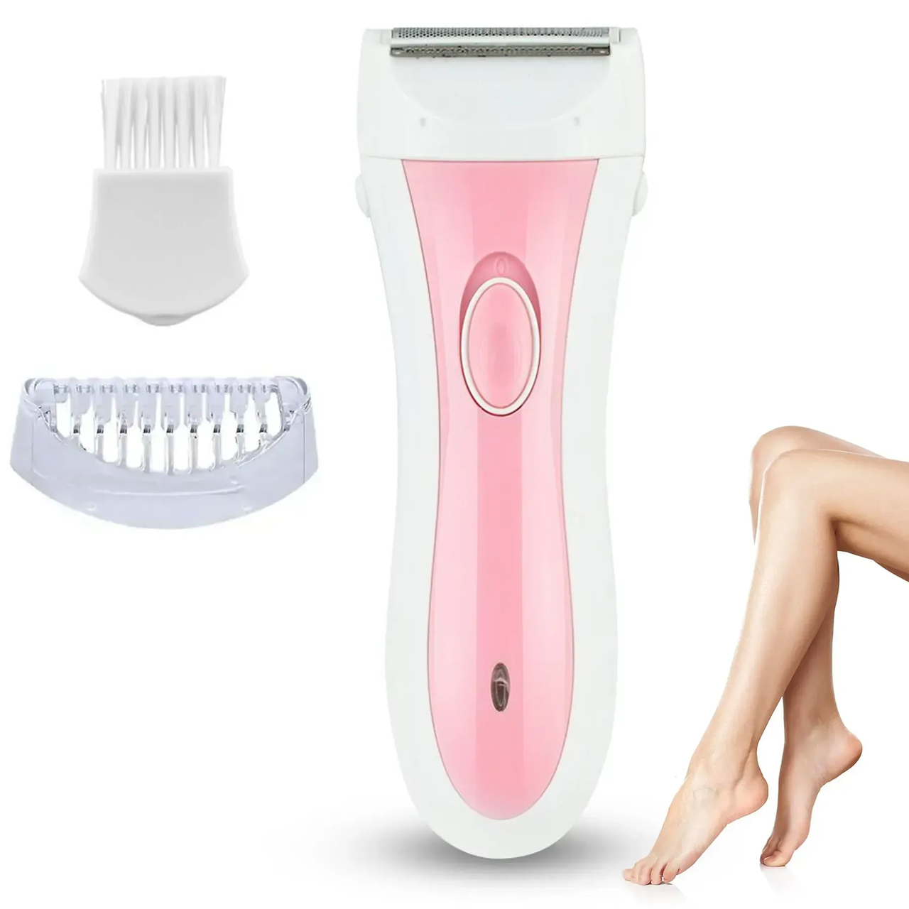 Епілятор жіночий GM-3073/ Бездротова електробритва для тіла, ніг і бікіні/ Бритва-тример для жінок, фото 1
