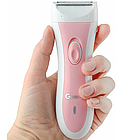 Епілятор жіночий GM-3073/ Бездротова електробритва для тіла, ніг і бікіні/ Бритва-тример для жінок, фото 2
