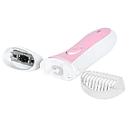 Епілятор жіночий GM-3073/ Бездротова електробритва для тіла, ніг і бікіні/ Бритва-тример для жінок, фото 7