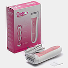 Епілятор жіночий GM-3073/ Бездротова електробритва для тіла, ніг і бікіні/ Бритва-тример для жінок, фото 8