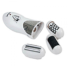 Епілятор пемза Gemei GM 3061 4 в 1/Електричний епілятор, фото 2