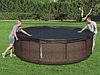 Чохол для басейну Bestway 58037 — Ø366 см, отвори, фіксатори, фото 4