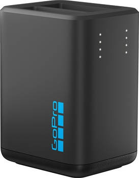 Зарядний пристрій для екшн-камер GoPro Dual Battery Charger + 2 Enduro Batteries for HERO13 (AEDBD-201-EU)