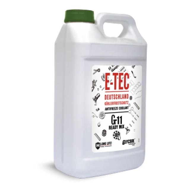 Антифриз G11+ (-40) Glycsol зелений XLC E-TEC кан. п/е 5л