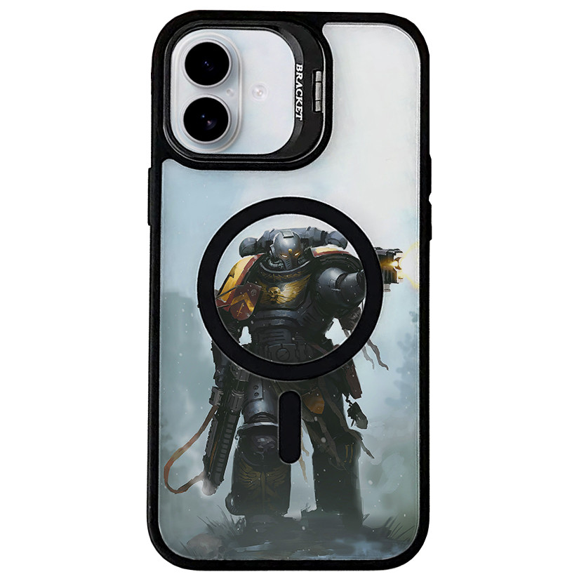 Чохол з фотодруком U1 Magsafe для iPhone 16 Warhammer Black Templars 2, фото 1