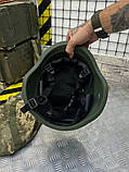 Шолом helmet ballisti oliva килим у подарунок ТН6565, фото 3