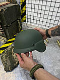 Шолом helmet ballisti oliva килим у подарунок ТН6565, фото 5