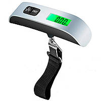 Цифрові ваги для багажу 50 кг з LED екраном  Чорний