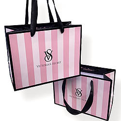 *100 шт* ОПТ Пакет Вікторія Сикрет Класика новий дизайн розмір S 200х150х90 мм