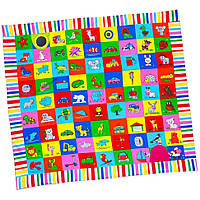 Килимок для гри та розвитку "Мій світ" МС 090601-09, 92х84 см