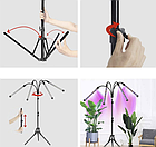 Світлодіодна фітолампа для росту рослин та розсади Gardlov Повний спектр 4 голови(19388), фото 8